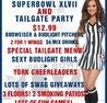 Super Bowl Sunday XLVII Tailgate Experience!